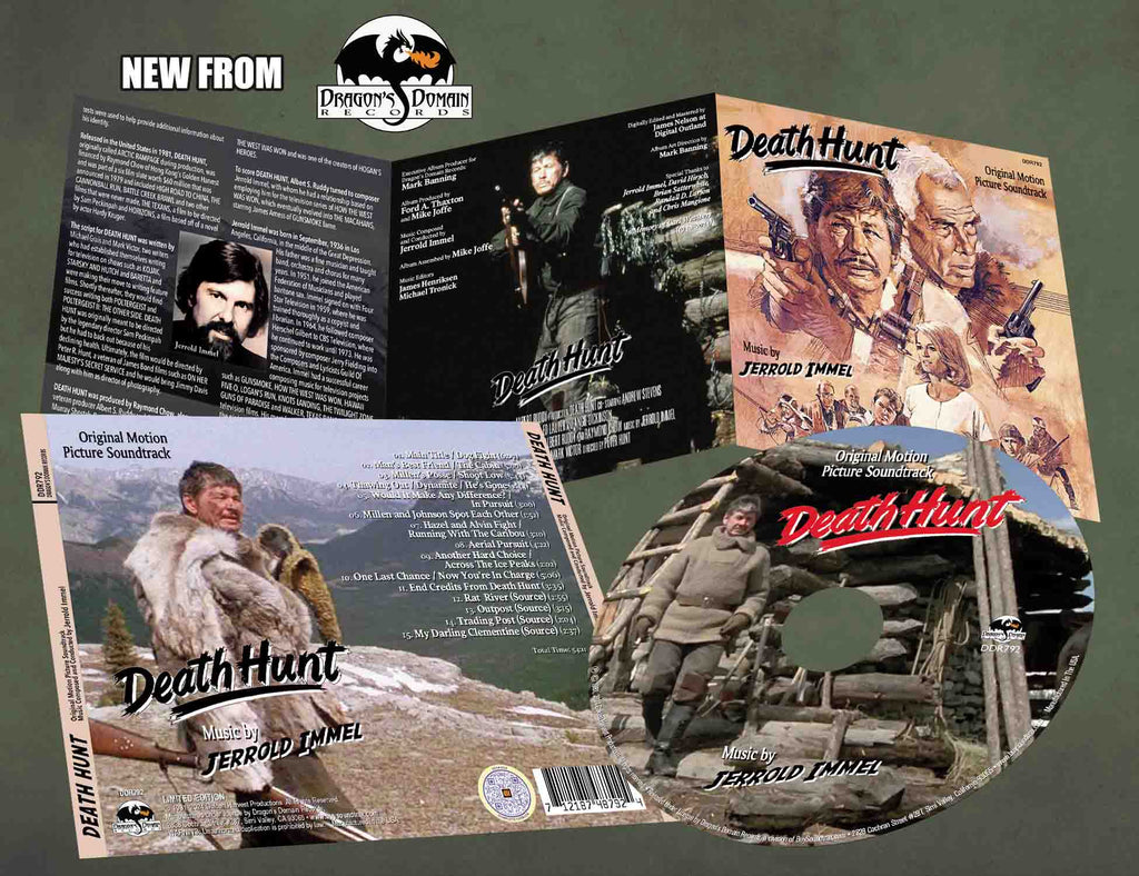DEATH HUNT: Original Soundtrack by Jerrold Immel Buysoundtrax