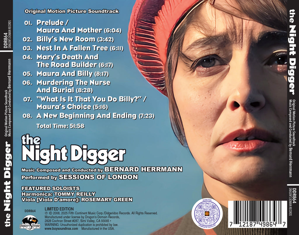 本物 Original DIGGER: NIGHT THE Soundtrack Herrmann Bernard by 洋楽