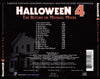 HALLOWEEN IV: THE RETURN OF MICHAEL MYERS - Original Soundtrack by Alan Howarth