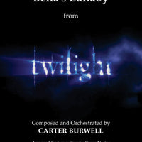 TWILIGHT: "Bella's Lullaby" - Sheet Music for Guitar