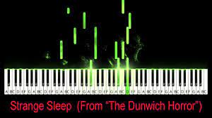 Strange Sleep (From The Film "The Dunwich Horror (1970) performed by Joohyun Park