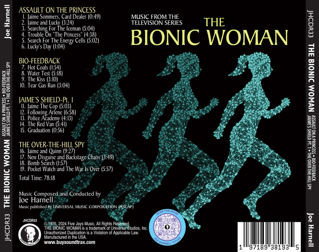 Bionic Woman Logo The Six Million Dollar Man