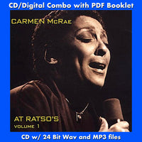 CARMEN McRAE AT RATSO'S VOLUME 1