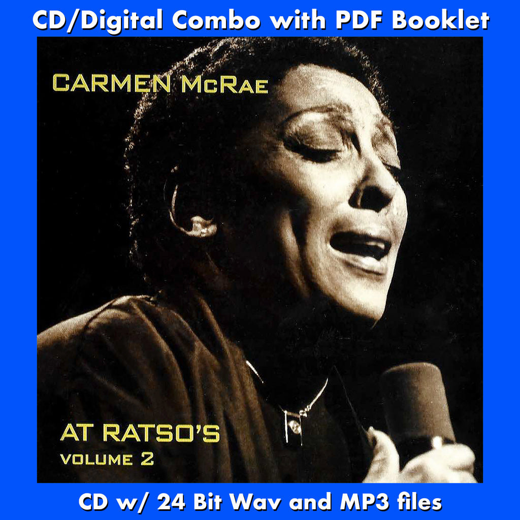 CARMEN McRAE AT RATSO'S VOLUME 2