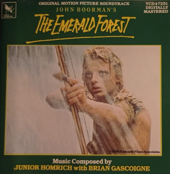 Junior Homrich With Brian Gascoigne – The Emerald Forest (Original Motion Picture Soundtrack)