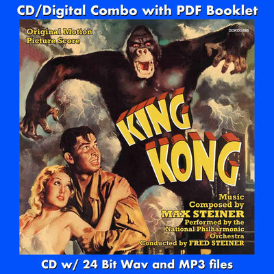 KING KONG: Original Motion Picture Score by Max Steiner