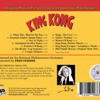 KING KONG: Original Motion Picture Score by Max Steiner