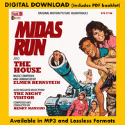 MIDAS RUN / THE HOUSE / THE NIGHT VISITOR - Original Soundtracks by Elmer Bernstein and Henry Mancini