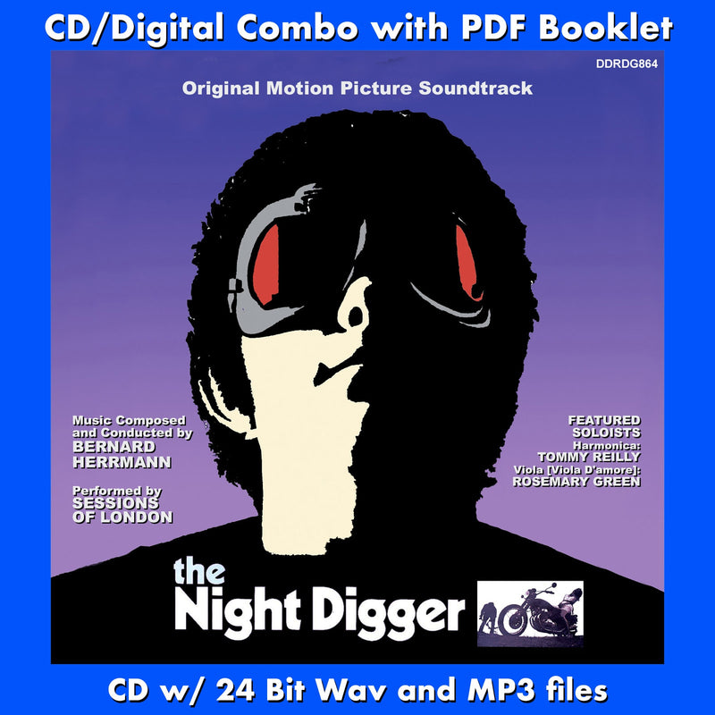 THE NIGHT DIGGER: Original Soundtrack by Bernard Herrmann