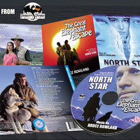 NORTH STAR / THE GREAT ELEPHANT ESCAPE - Original Soundtracks by Bruce Rowland