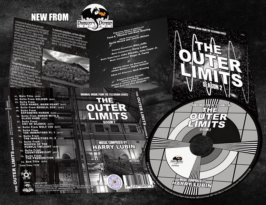 Outer Limits Script THE OUTER LIMITS: SEASON 2 - Original Soundtrack by Harry Lubin ...