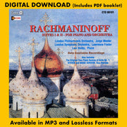 RACHMANINOFF: Suites I & II - For Piano And Orchestra