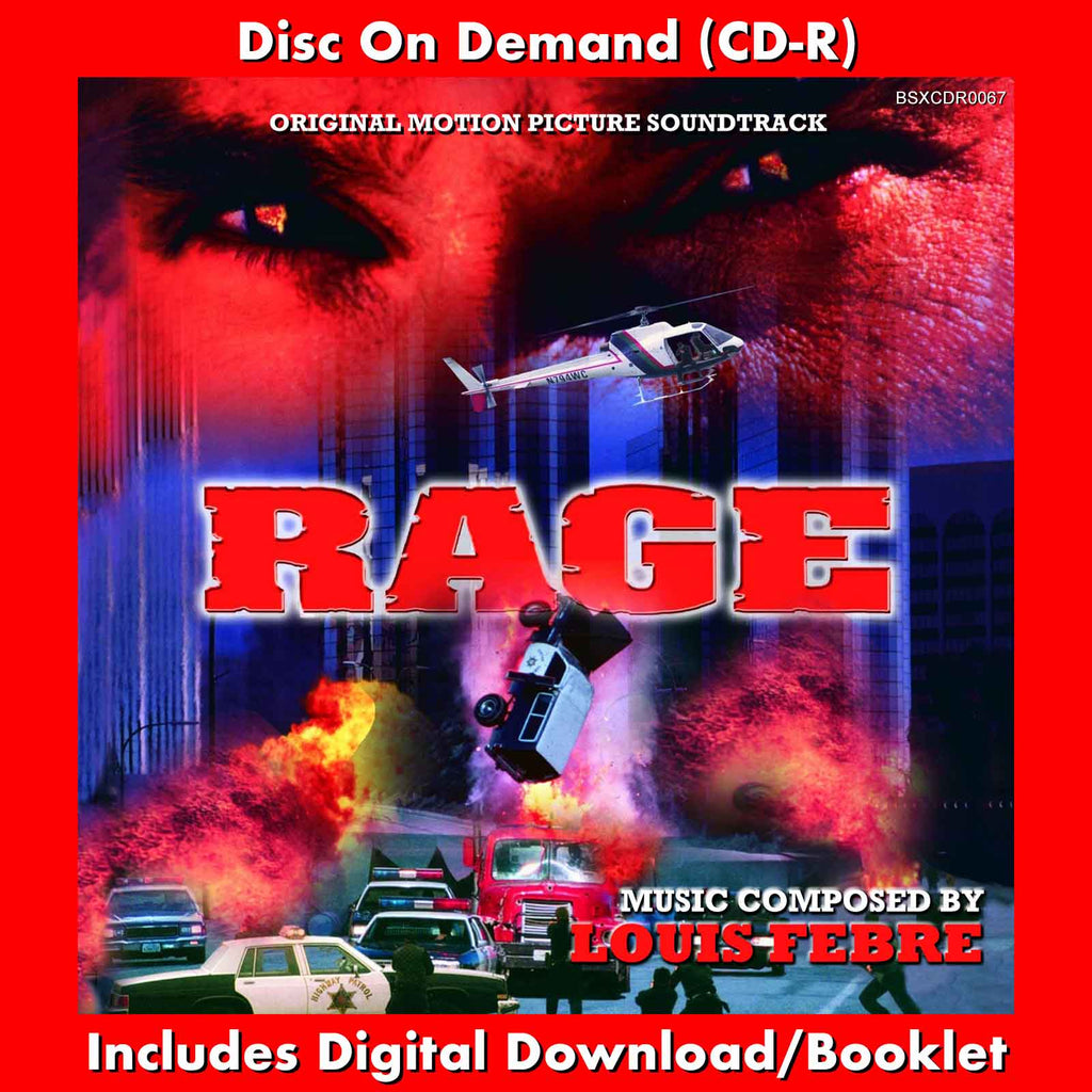 RAGE - Original Motion Picture Soundtrack by Louis Febre | Buysoundtrax