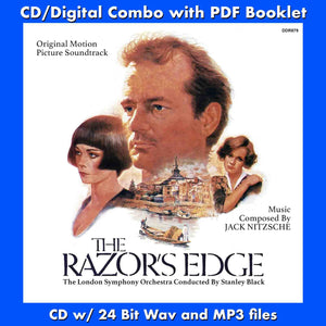 THE RAZOR'S EDGE: Original Soundtrack by Jack Nitzsche | Buysoundtrax