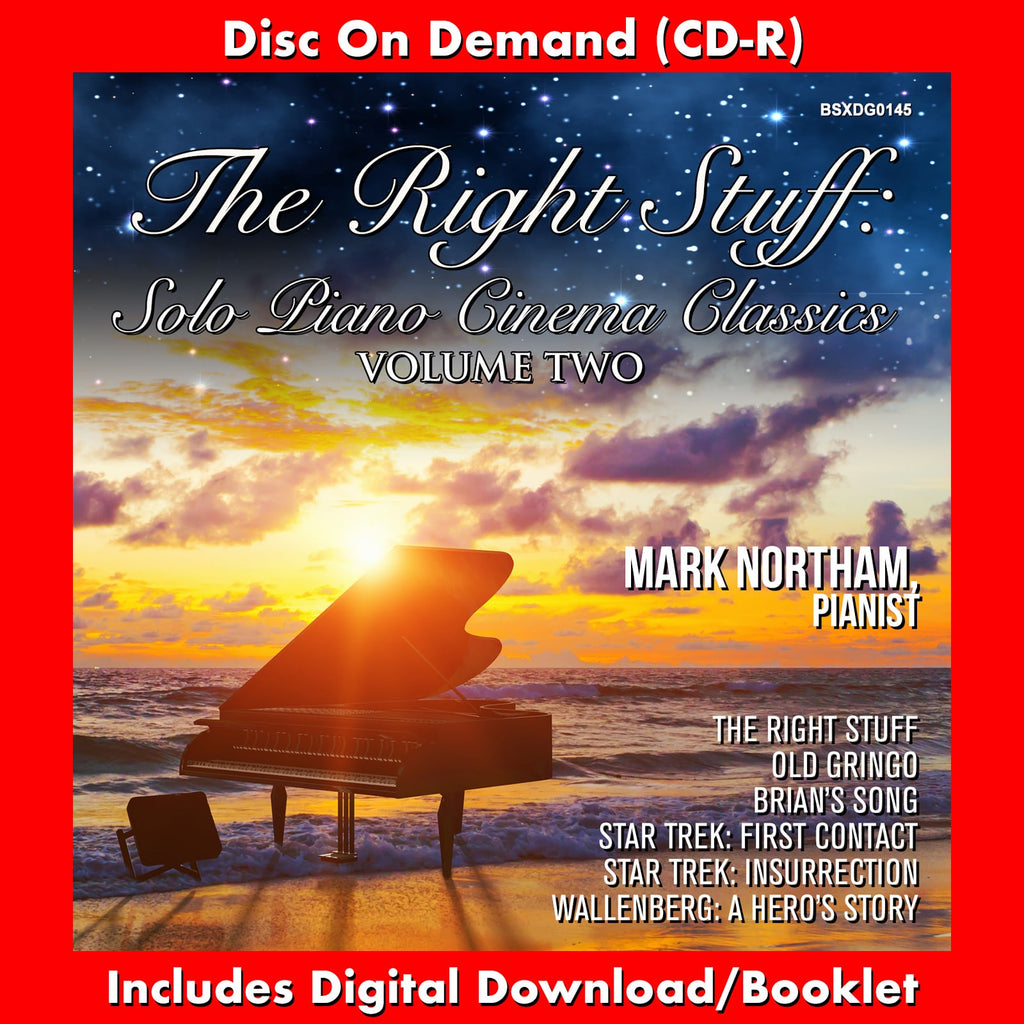 THE RIGHT STUFF: SOLO PIANO CINEMA CLASSICS VOLUME TWO