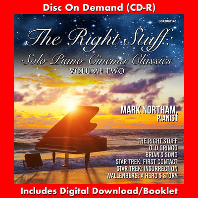 THE RIGHT STUFF: SOLO PIANO CINEMA CLASSICS VOLUME TWO