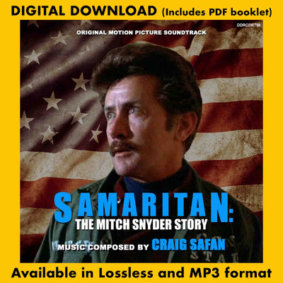 SAMARITAN: THE MITCH SNYDER STORY - Original Soundtrack by Craig Safan