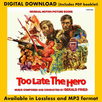 TOO LATE THE HERO: Original Score by Gerald Fried