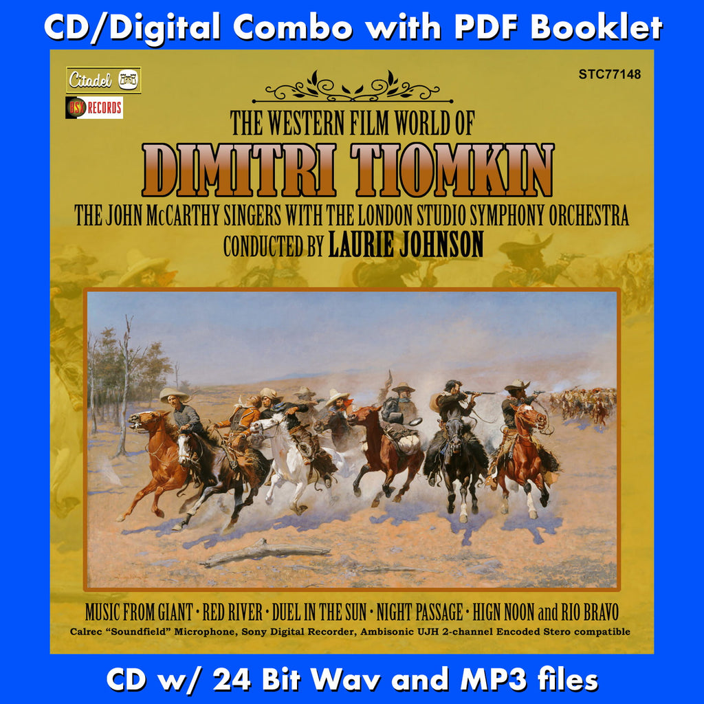 THE WESTERN FILM WORLD OF DIMITRI TIOMKIN | Buysoundtrax