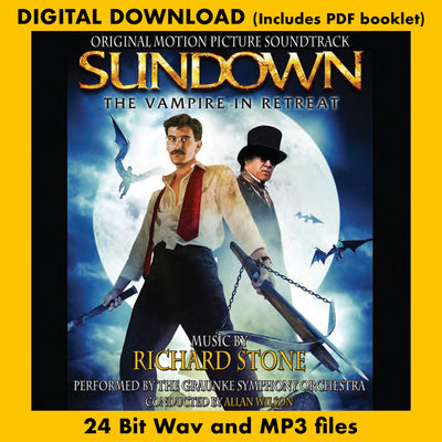 SUNDOWN: THE VAMPIRE IN RETREAT - Original Motion Picture Soundtrack by Richard Stone