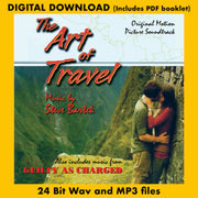 THE ART OF TRAVEL / GUILTY AS CHARGED - Original Motion Picture Soundtracks by Steve Bartek