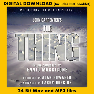 THE THING - Music from the Motion Picture by Ennio Morricone