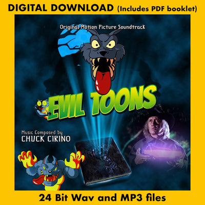 EVIL TOONS - Original Motion Picture Soundtrack by Chuck Cirino
