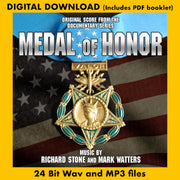MEDAL OF HONOR: ORIGINAL SCORE FROM THE DOCUMENTARY SERIES - Music by Richard Stone and Mark Watters