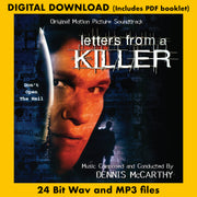 LETTERS FROM A KILLER - Original Soundtrack by Dennis McCarthy