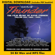 DAYS OF THUNDER - THE FILM MUSIC OF HANS ZIMMER: VOLUME 1 (1984-1994)