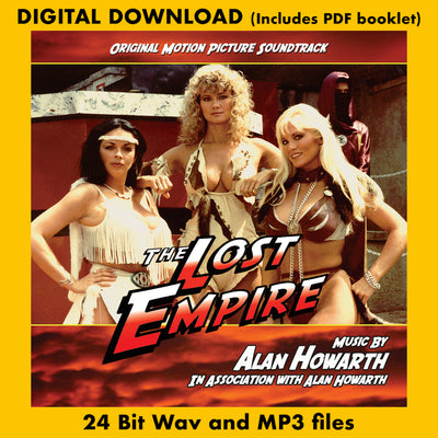THE LOST EMPIRE - Original Motion Picture Soundtrack by Alan Howarth - Double Album Set