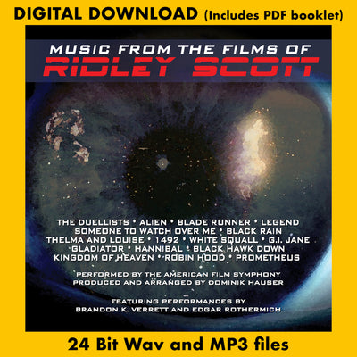 MUSIC FROM THE FILMS OF RIDLEY SCOTT - Performed by the American Film Symphony
