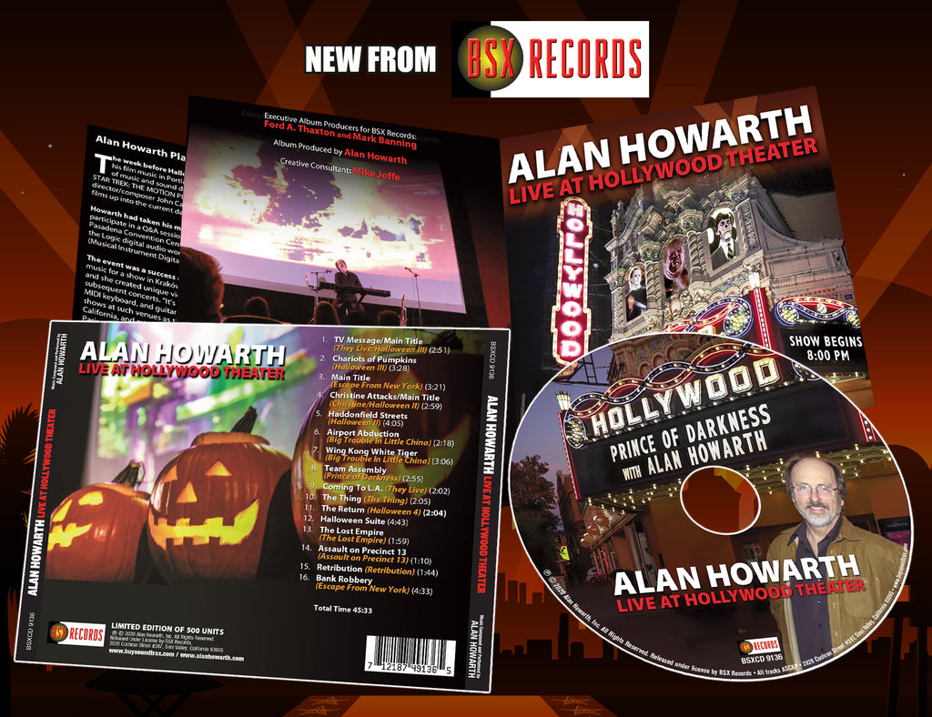 Alan Howarth at Hollywood Theater | Buysoundtrax