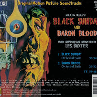 BLACK SUNDAY / BARON BLOOD - Original Soundtracks by Les Baxter