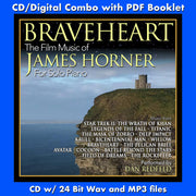 BRAVEHEART: FILM MUSIC OF JAMES HORNER FOR SOLO PIANO - Dan Redfeld, Pianist