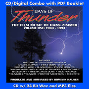 DAYS OF THUNDER - THE FILM MUSIC OF HANS ZIMMER: VOLUME 1 (1984-1994)