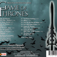 GAME OF THRONES - Music from the TV Series by Ramin Djawadi