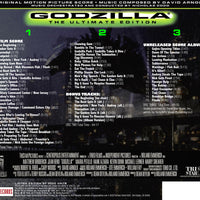 GODZILLA: THE ULTIMATE EDITION - Original Soundtrack by David Arnold - 3 CD Set