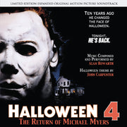 HALLOWEEN IV: THE RETURN OF MICHAEL MYERS - Original Soundtrack by Alan Howarth