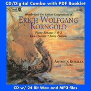 ERICH WOLFGANG KORNGOLD – Piano Sonatas 1 & 2, Don Quixote, Fairy Pictures
