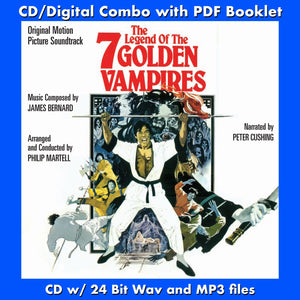 THE LEGEND OF THE 7 GOLDEN VAMPIRES - Original Soundtrack by James Bernard