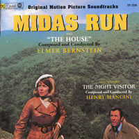 MIDAS RUN / HOUSE AFTER 5 YEARS OF LIVING / THE NIGHT VISITOR - Original Soundtracks by Elmer Bernstein and Henry Mancini