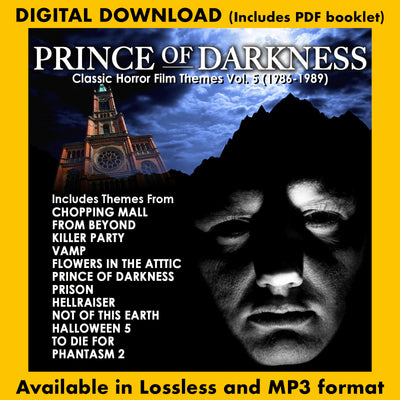 PRINCE OF DARKNESS: Classic Horror Film Themes Vol. 5 (1986-1989)