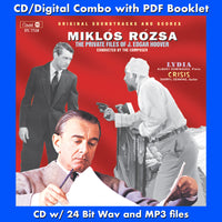 MIKLOS ROZSA: THE PRIVATE FILES OF J. EDGAR HOOVER - Also Includes LYDIA and CRISIS