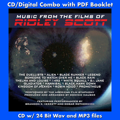 MUSIC FROM THE FILMS OF RIDLEY SCOTT - Performed by The American Film Symphony