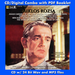 LEGENDARY HOLLYWOOD: MIKLOS ROZSA - From The Original Motion Picture Scores