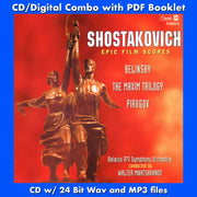 SHOSTAKOVICH FILM SCORES: The Maxim Trilogy - Including Music from the films 'Maxim's Youth', 'Maxim's Return', and 'Vyborg District'