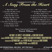 A SONG FROM THE HEART - Original Soundtrack by Patrick Williams