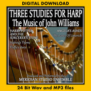 THREE STUDIES FOR HARP - The Music of John Williams (Digital EP)