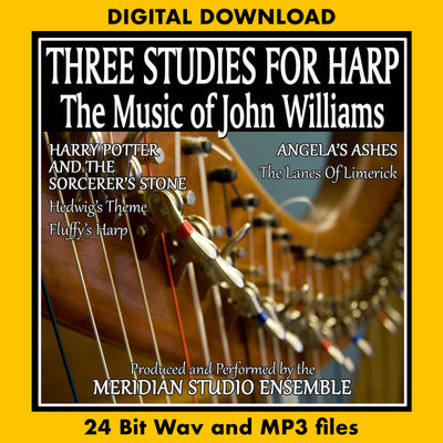 THREE STUDIES FOR HARP - The Music of John Williams (Digital EP)